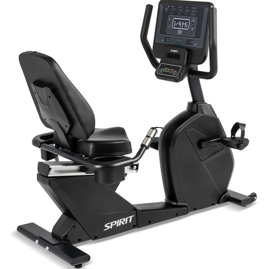 Spirit CR800+ · Bicicleta reclinada com consola LED