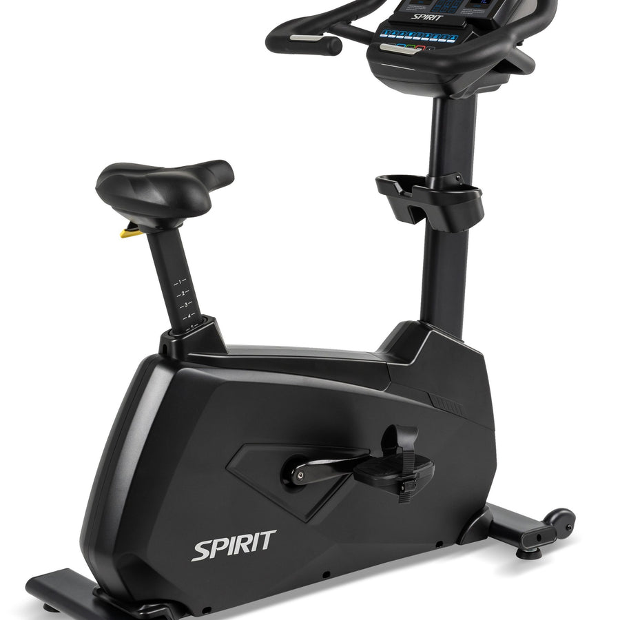 Spirit CU900 · Bicicleta vertical com consola LED