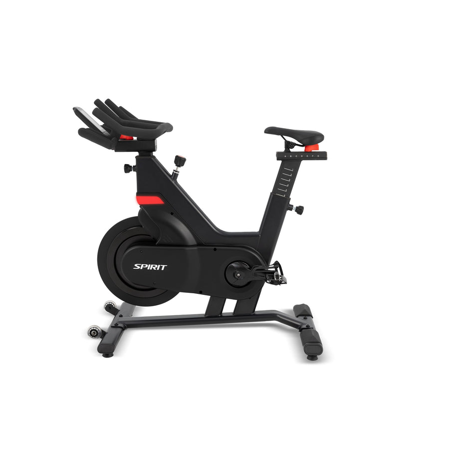 Spirit SBC900 · Bicicleta de spinning com resistência eletromagnética e luz de coaching