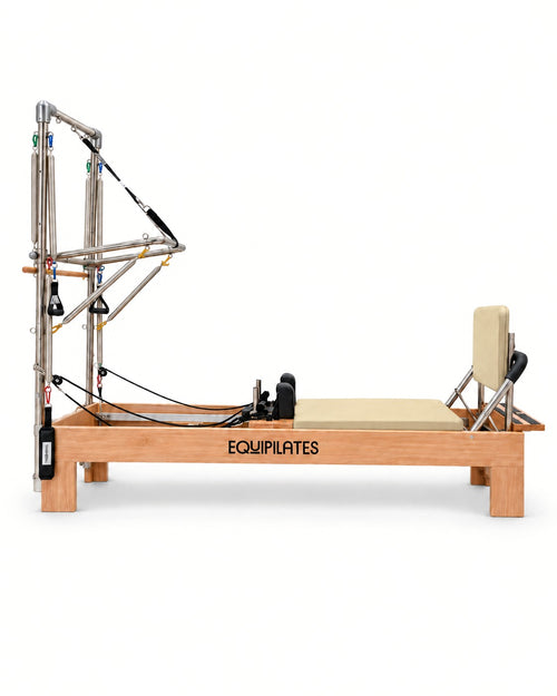 Reformer con Torre Equipilates Europa · tapizado Zander White