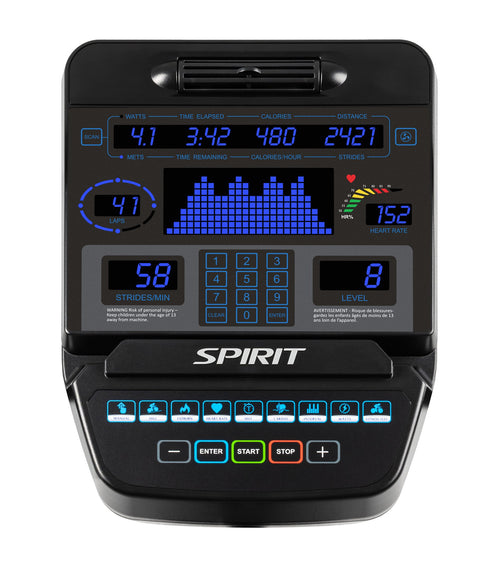 Spirit CR900 · Bicicleta reclinada con consola LED – foto 1