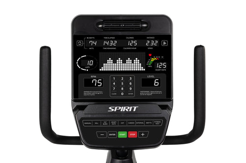 Spirit CR900 · Bicicleta reclinada con consola LED – foto 5