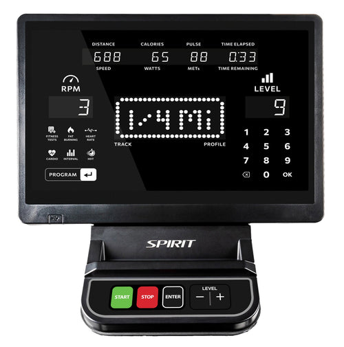 Spirit CR980 · Bicicleta reclinada con consola LED – foto 1