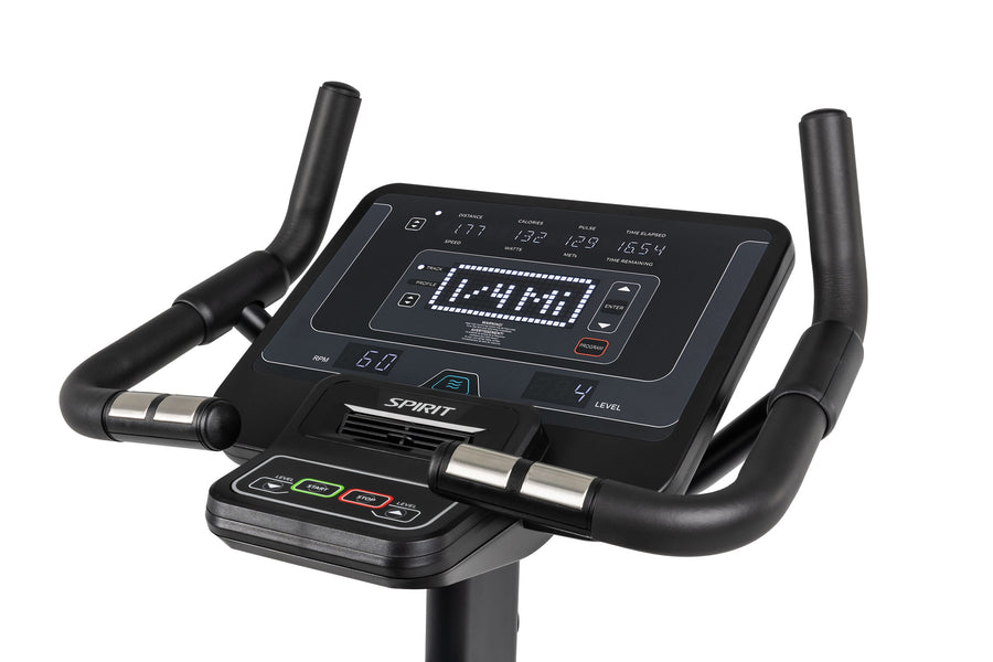 Spirit CU800+ · Bicicleta vertical com consola LED