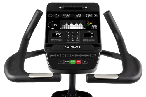 Spirit CU900 · Bicicleta vertical con consola LED – foto 5