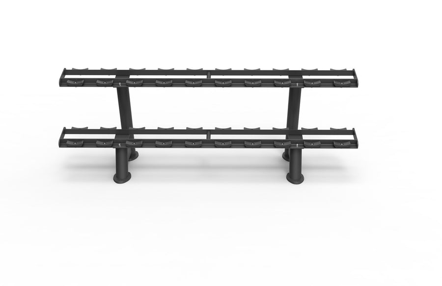 Spirit SP-4265 · Rack de mancuernas de dos niveles